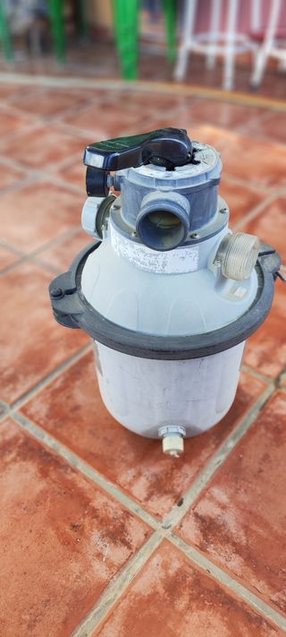 Motor/bomba y filtro de depuradora de piscina