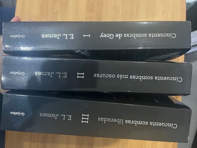 trilogia de 50 sombras de grey