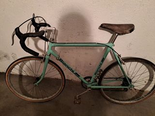 Bicicletta da corsa bianchi anni 70