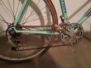 Bicicletta da corsa bianchi anni 70