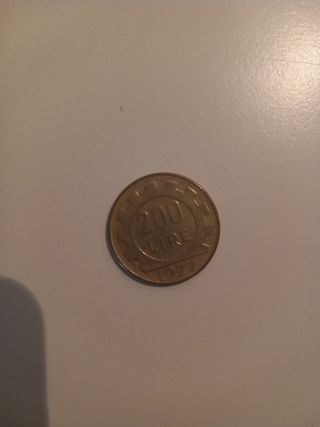 Moneta da collezione 200 lire
