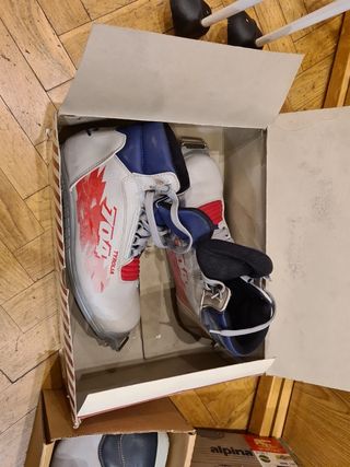 lote 2 equipos esquis de fondo