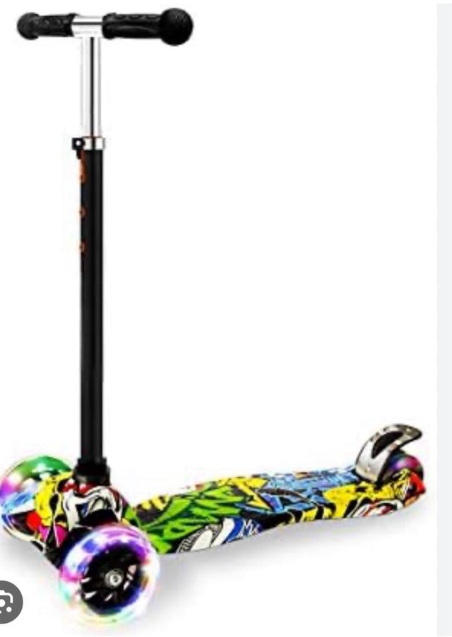 Patin con luces Led en ruedas