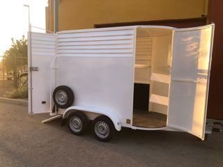 Remolque vans caballos plaza y media modelo chapa
