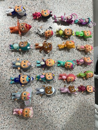 Bebés llorones llaveros colección nuevos
