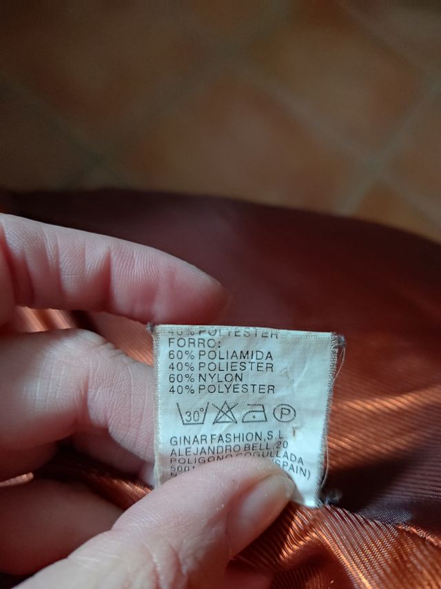 Chaquetón corto de mujer