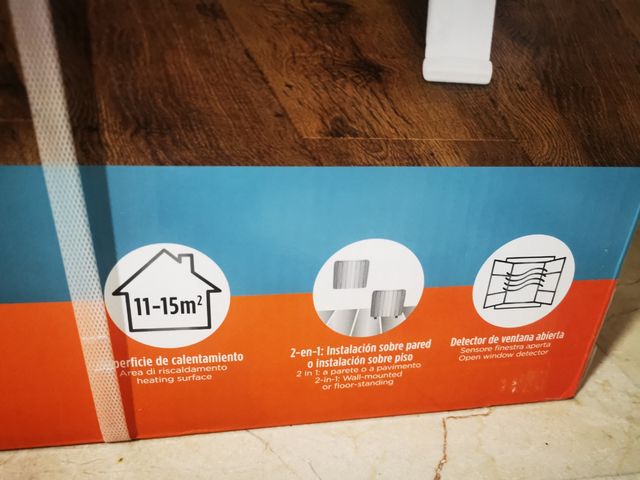 Emisor termico 1500w klindo