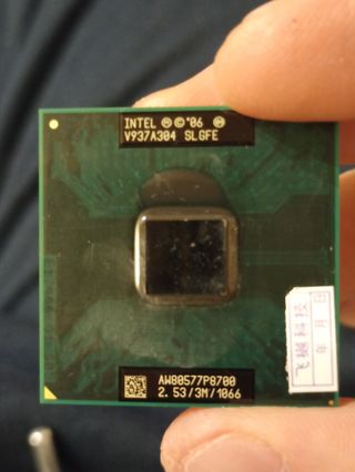 CPU para portátil Intel P8700