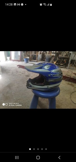 Casco enduro infantil 