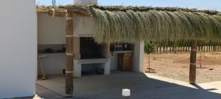 Chiringuitos pergolas y sombrillas