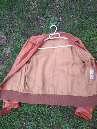 Cazadora piel unisex
