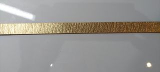 Cinto Vimaga dourado em pele 80