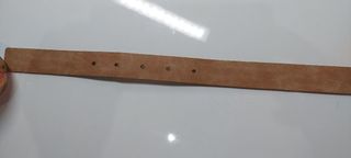 Cinto Vimaga dourado em pele 80