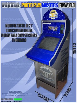 Maquina recreativa arcade y tactil