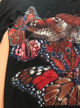 Jersey  Desigual Mariposas