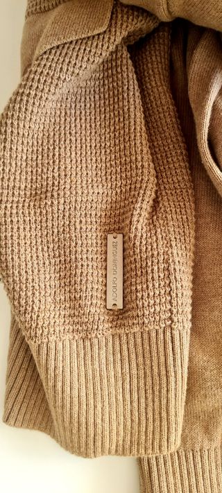 Jersey beige Adolfo Domínguez 