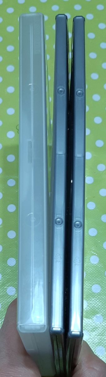 3 custodie 2 slim e 1 normale per dvd