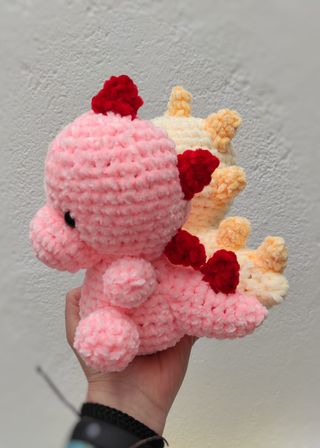 Peluche animale fatto a mano