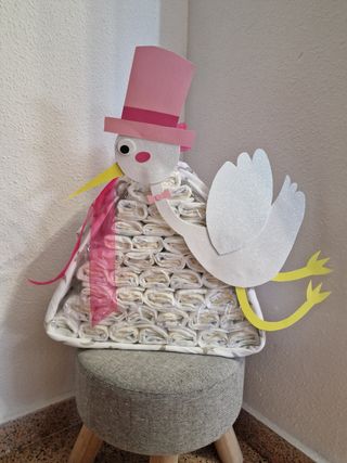 Tarta de pañales con luz personalizadas desde 30€