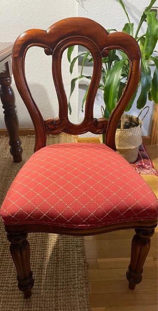 Mesa comedor madera 4 sillas