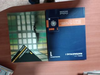 Libros matemáticas 1⁰ y 2⁰ Bachillerato .
