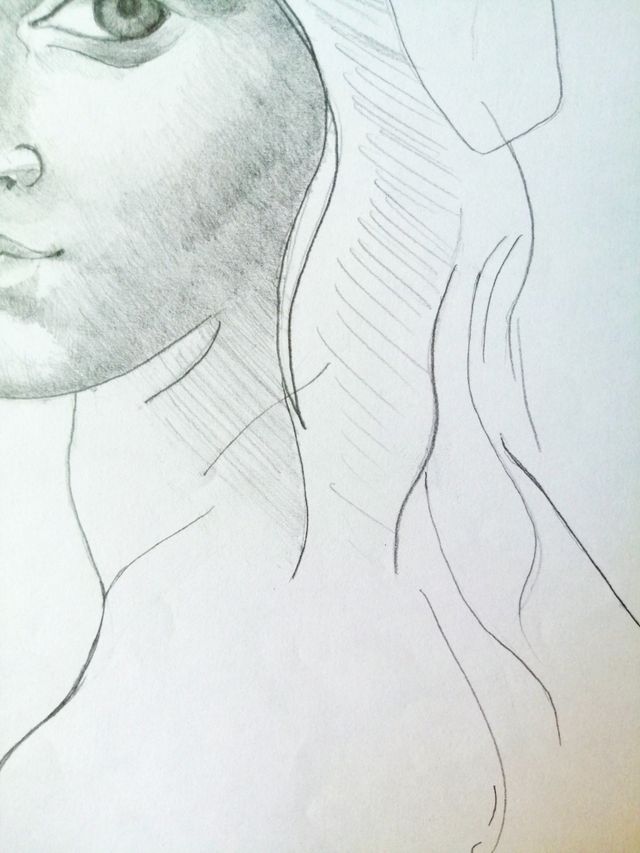 L’Angelo di Leonardo Da Vinci, Quadro in Grafite