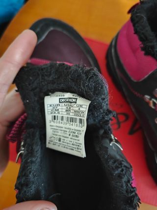 Botas quechua niña 37