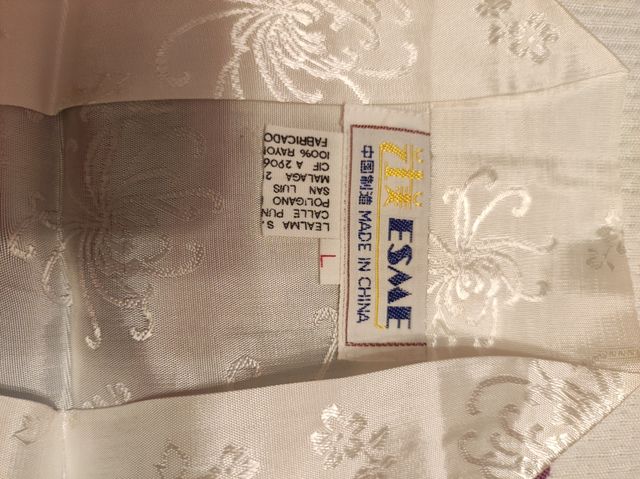 Bata kimono. Talla L