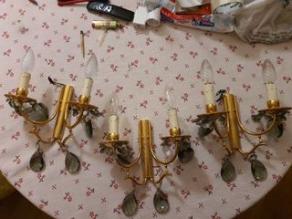 APPLIQUES IN OTTONE ANNI 50