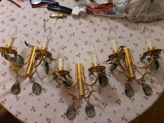 APPLIQUES IN OTTONE ANNI 50