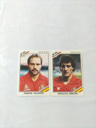 Cromos selección española México 86