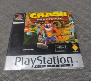 Manuales juego PS1🇪🇦 PlayStation Crash Bandicoot