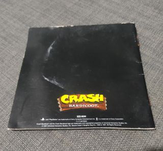 Manuales juego PS1🇪🇦 PlayStation Crash Bandicoot