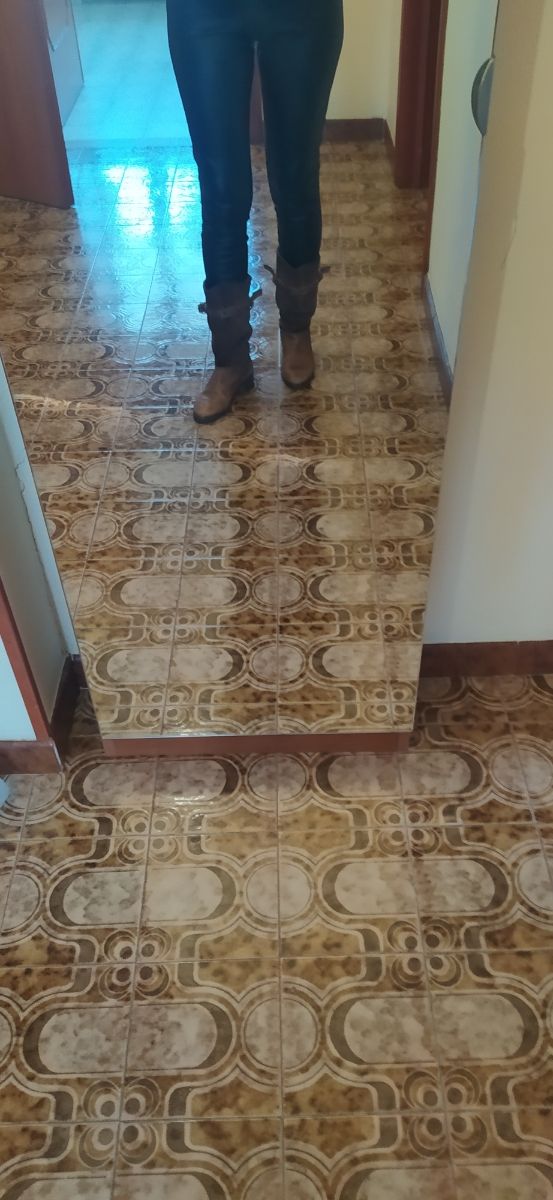 Stivaletti al ginocchio in pelle