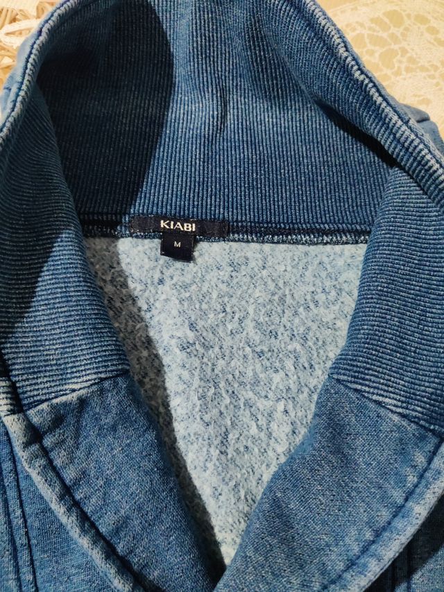 Felpa uomo Blu Kiabi taglia M