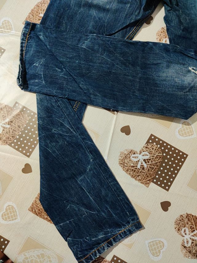 n°2 jeans 👖 uomo , color blu e celeste 