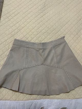 minifalda Piel