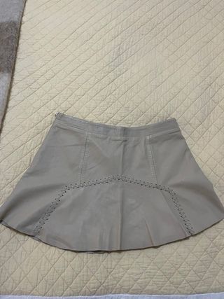 minifalda Piel