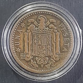 Una Peseta 1947 *50 ¡Muy escasa! (F. Franco)