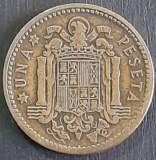 Una Peseta 1947 *50 ¡Muy escasa! (F. Franco)