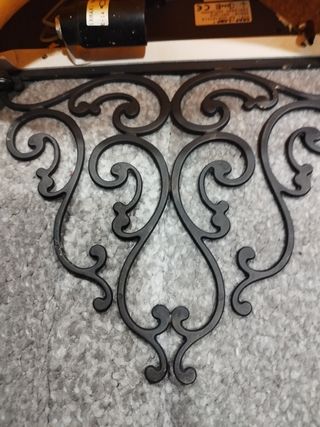 Lámparas exterior forja cristal