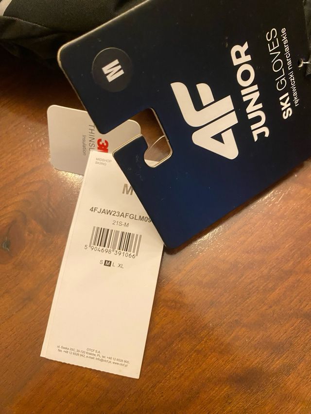 Guantes de esquí Junior 4F