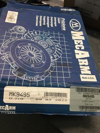 embrague vw golf II/ seat