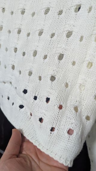 Jersey cropped calados | Talla única 