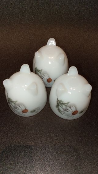 lote hueveras ARCOPAL FRANCÉS VINTAGE NUEVAS