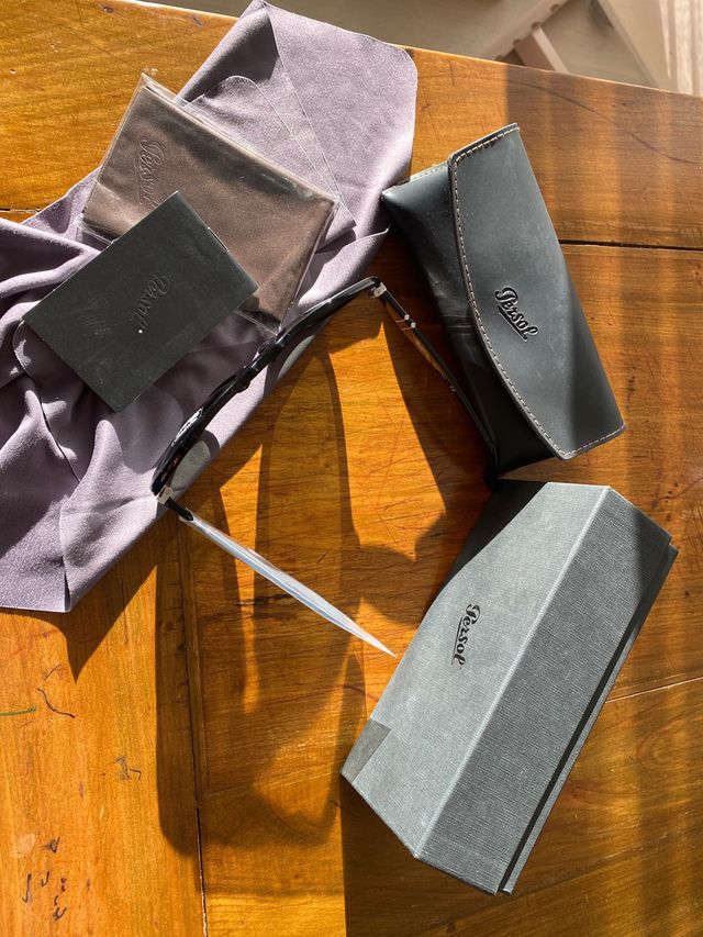 Persol 649 neri occhiali da sole