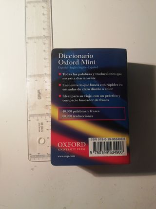 Diccionario de inglés oxford mini