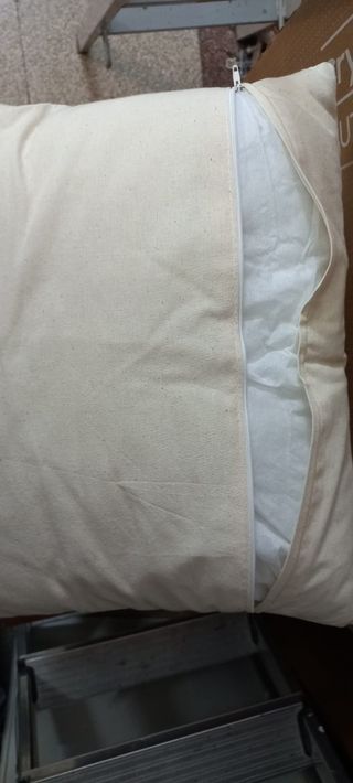 2 cojines 40x40cm + relleno 40x40cm