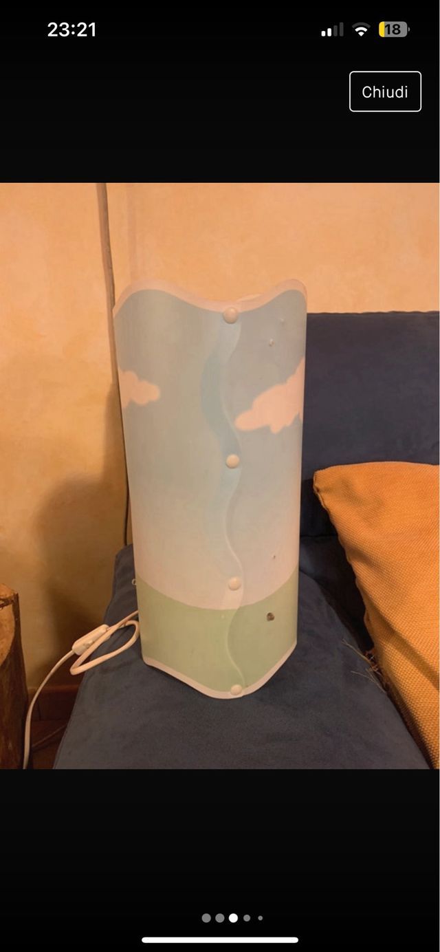 vendo lampada da comodino