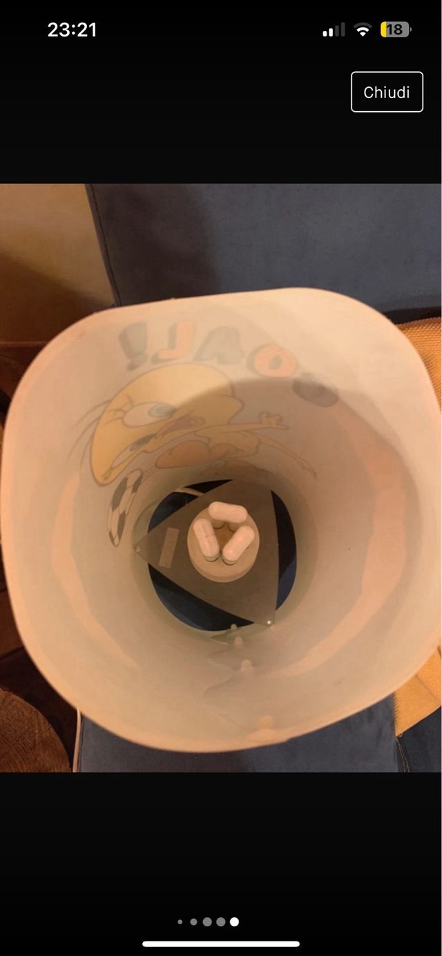 vendo lampada da comodino